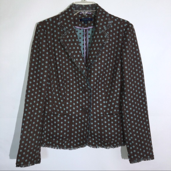 Boden Jackets & Blazers - Boden Polka Dot Blazer